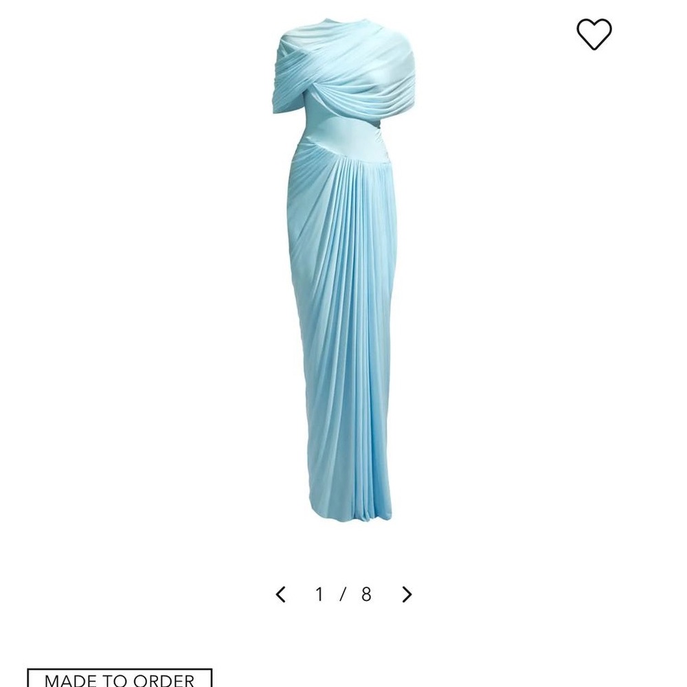 Cult Mia jasmine baby blue maxi dress